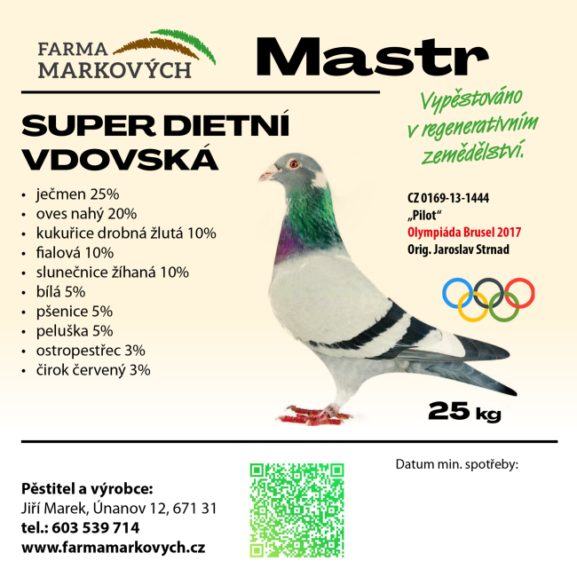 Mastr – super dietní vdovská směs