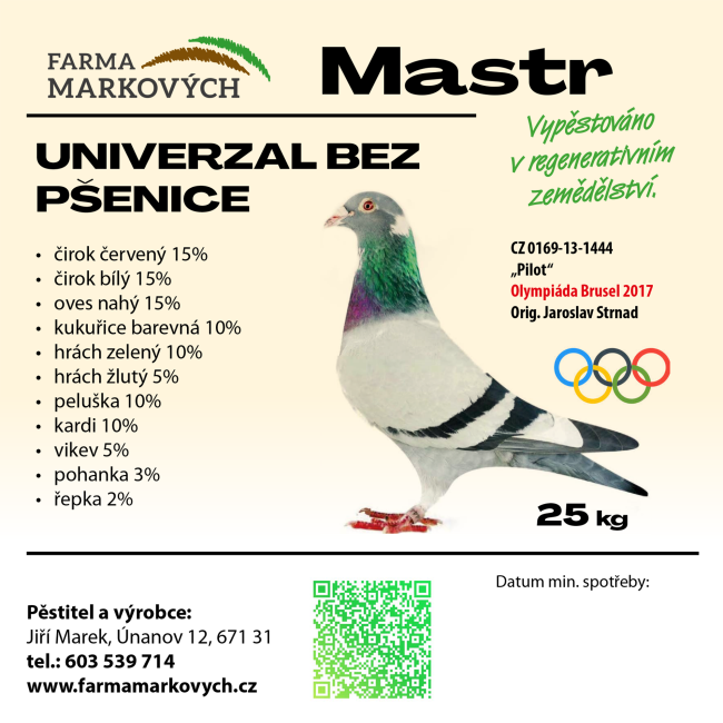 Mastr - bez pšenice