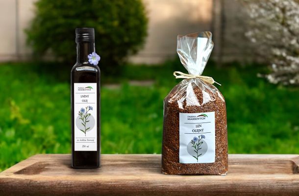 smoothie s lněnými semínky