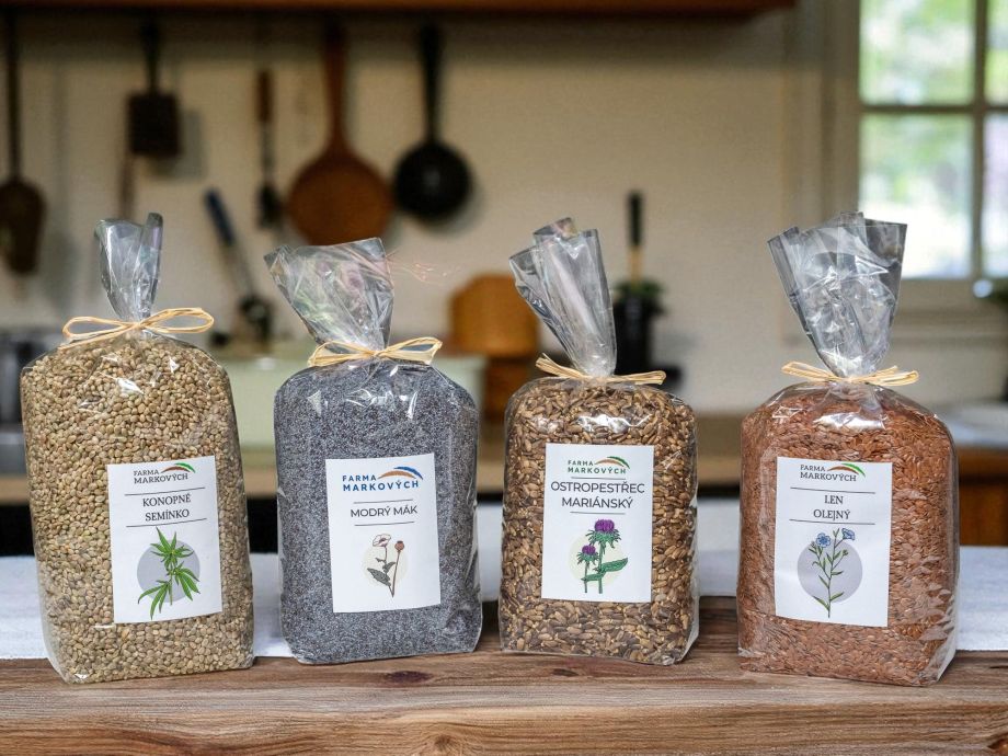 Zdravá semínka z naší farmy