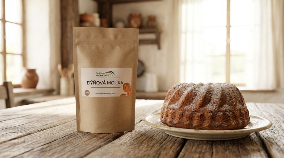 Dýňová, lněná a konopná mouka