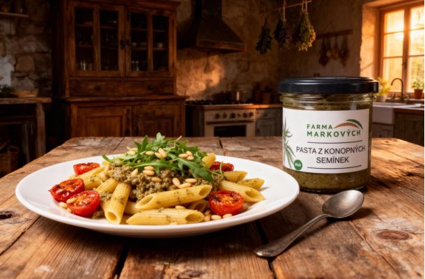 Recepty s konopnou pastou