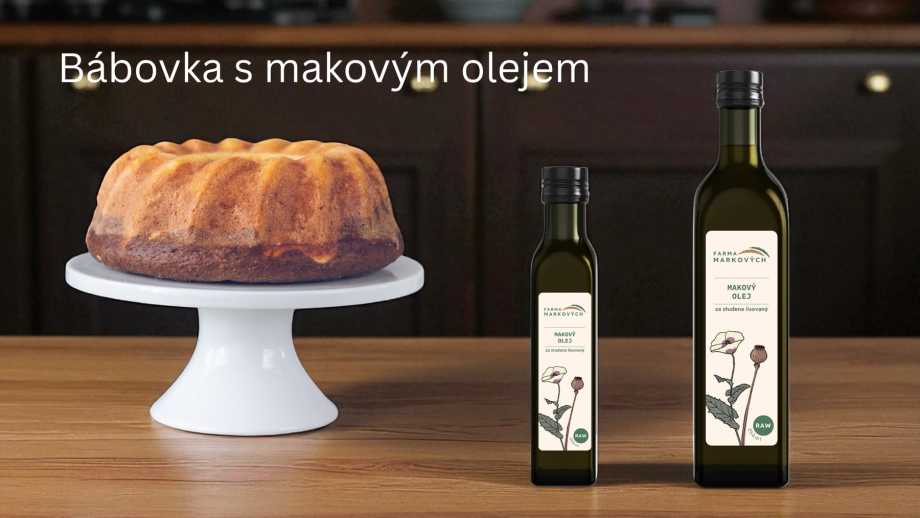 Bábovka s makovým olejem